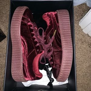 Royal purple puma creepers - 5.5 Y